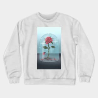 Enchanted Rose - Background Crewneck Sweatshirt